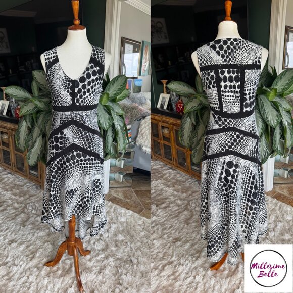 Patrizia Luca Black and White Dress - Picture 1 of 7